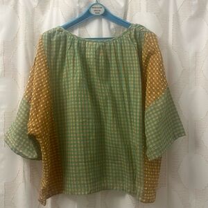 ace & jig reversible blouse
